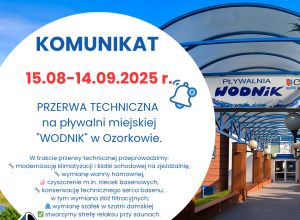 Przerwa techniczna na basenie